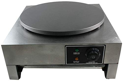 16-Inch Electric Crepe Maker - 3000W 110V Non-Stick Pancake Griddle with Wooden Spatula for Home & Commercial Use - Perfect for Breakfast, Brunch, and Dessert Creations - US Stock Fast Shipping