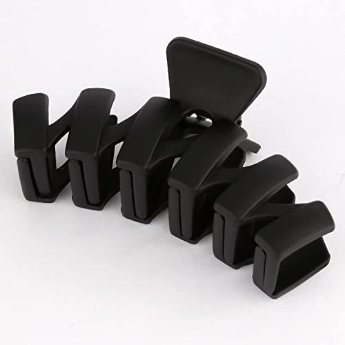Premium Non-Slip Acrylic Hair Clips for Women - 4