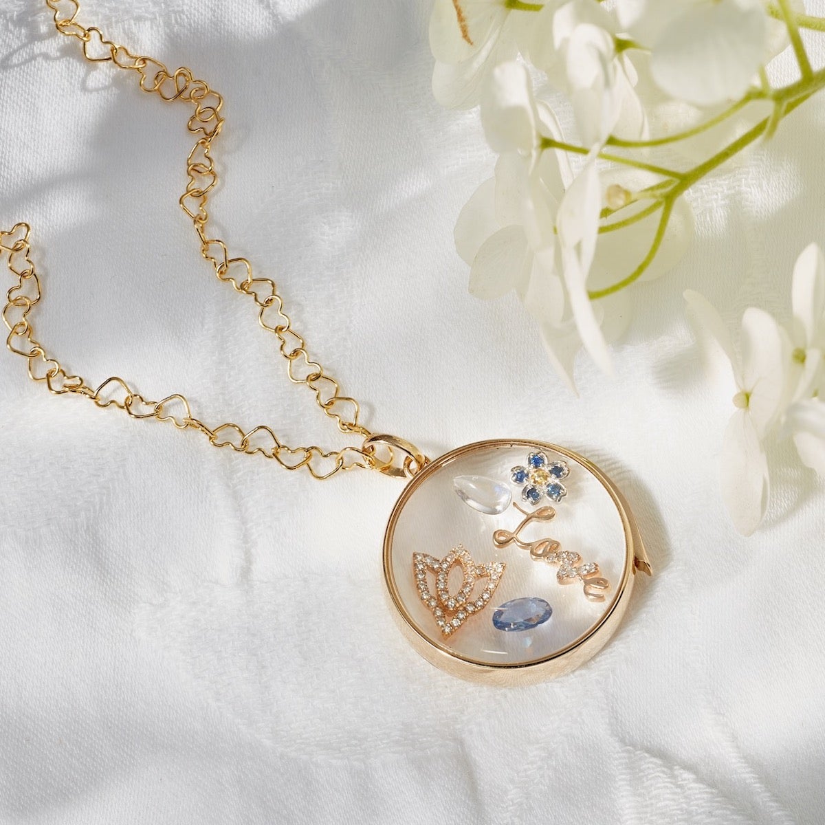 Jupiter Locket Pendant Necklace - Elegant Zodiac Jewelry for Women - Perfect for Birthdays, Anniversaries & Special Occasions