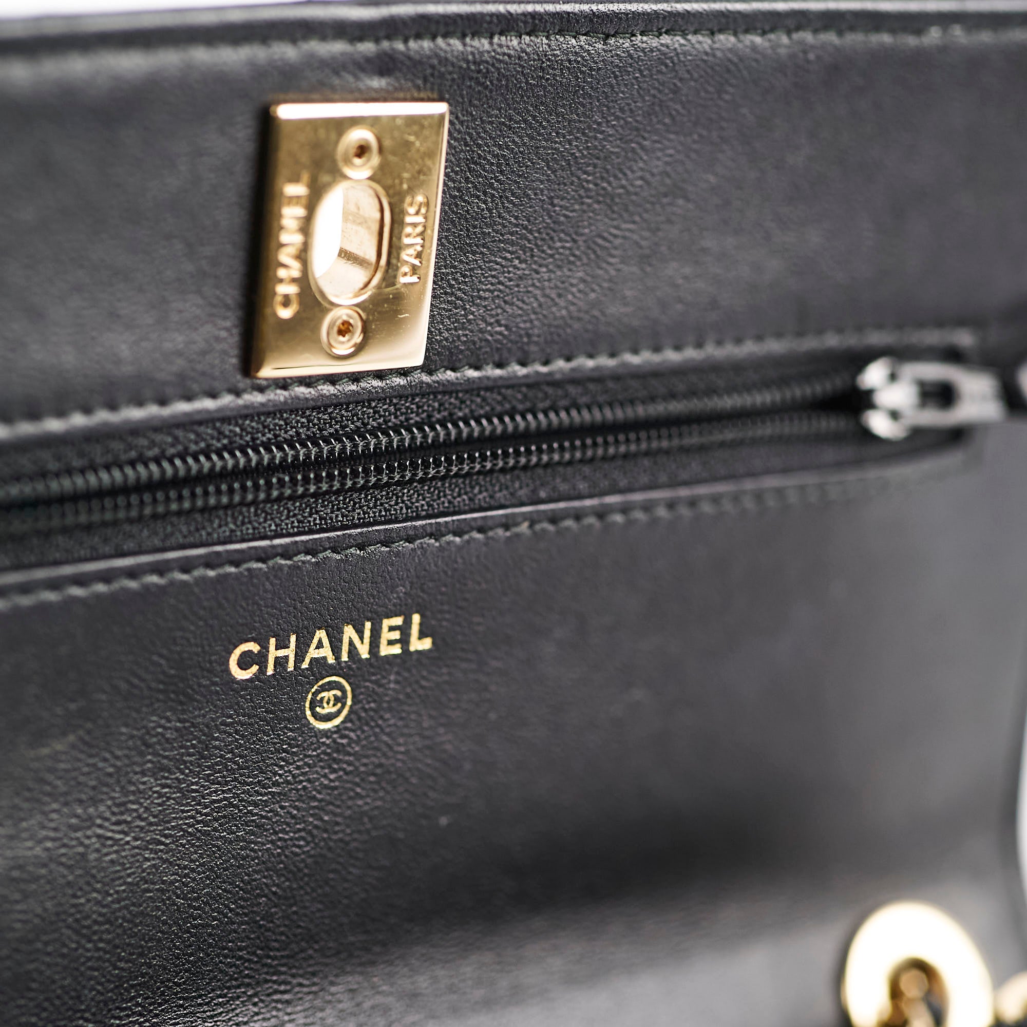 Chanel Trendy CC Lambskin Wallet on Chain WOC Black - Luxury Crossbody Bag for Women | Perfect for Evening Events, Parties & Date Nights