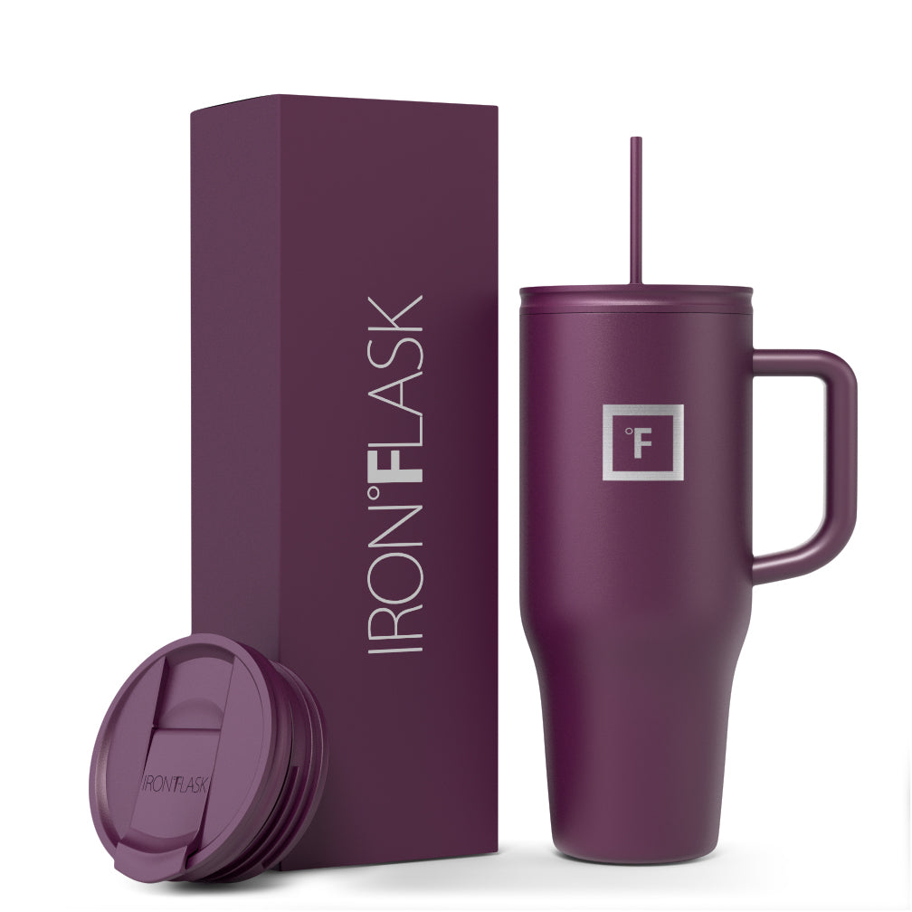 32 Oz Co Pilot Tumbler with Lid and Straw - Insulated Stainless Steel Travel Mug for Hot & Cold Drinks - Perfect for Commuting, Camping, and Office Use