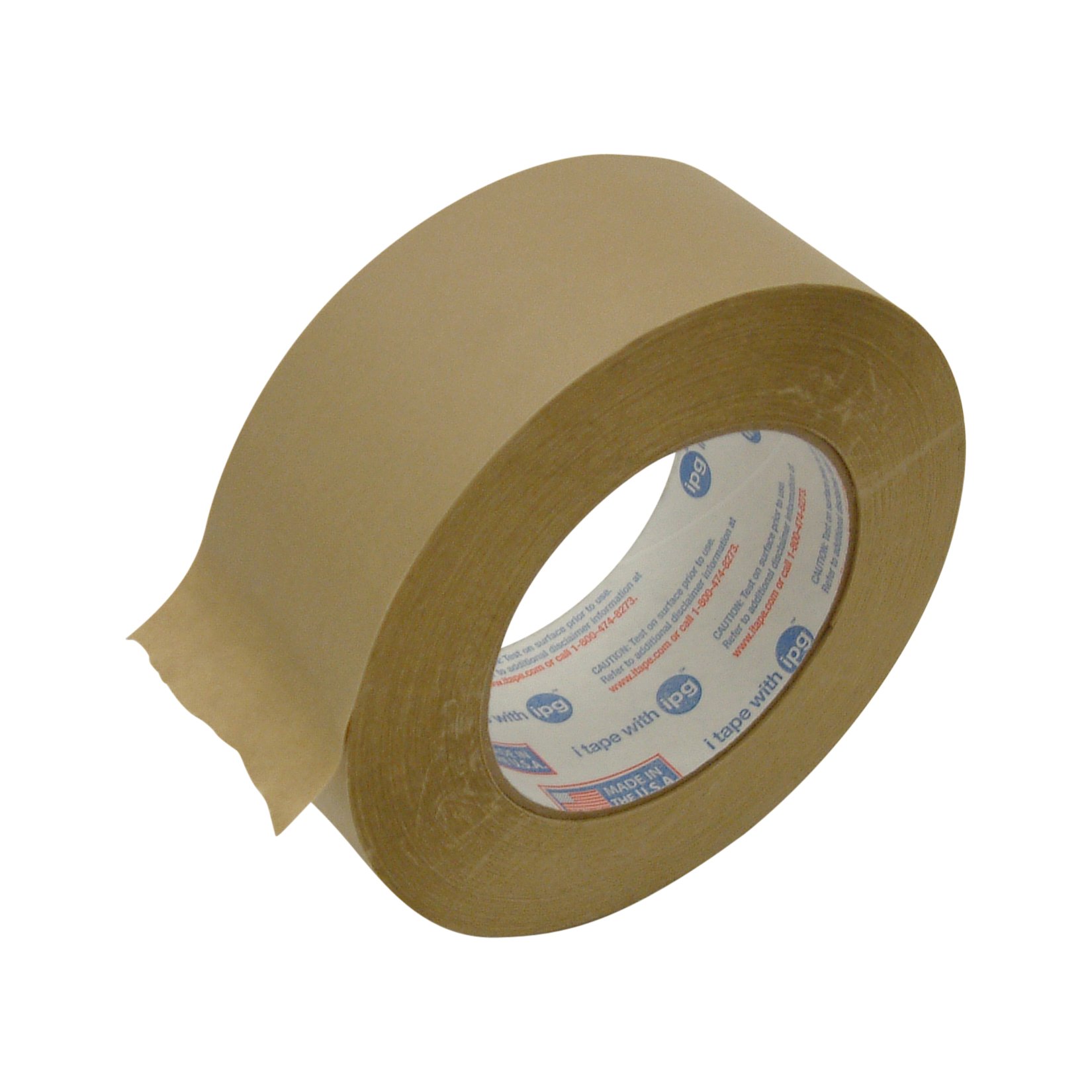 Premium Intertape PM2/77 Medium-Grade Packaging Tape - 2 Inch x 60 Yards, Tan Color - Strong Adhesive for Shipping Boxes, Moving & Storage Sealing