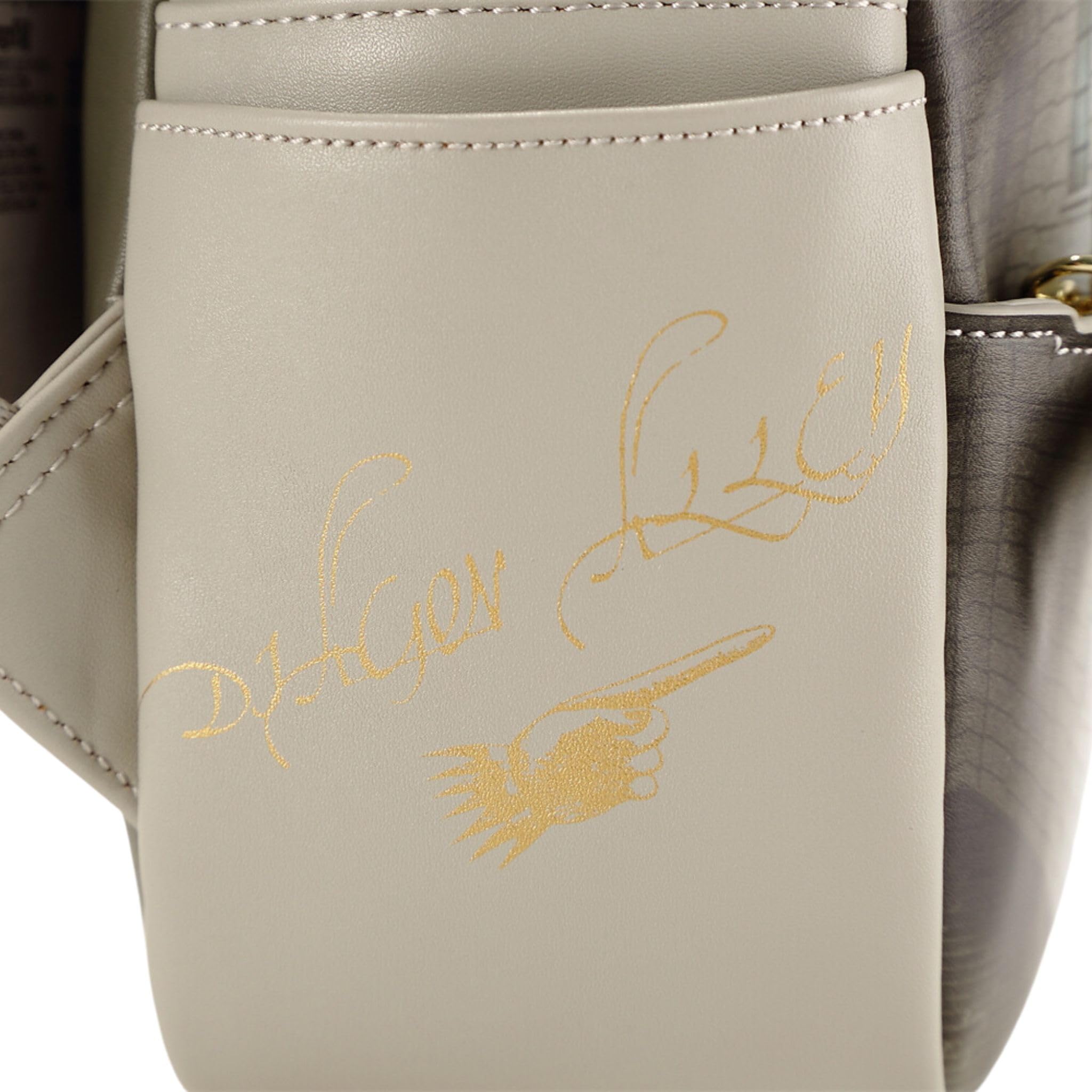 Loungefly Harry Potter Gringotts Bank Dragon Crossbody Bag - Official Licensed Wizarding World Merchandise - Perfect for Cosplay, Comic Con & Harry Potter Fans