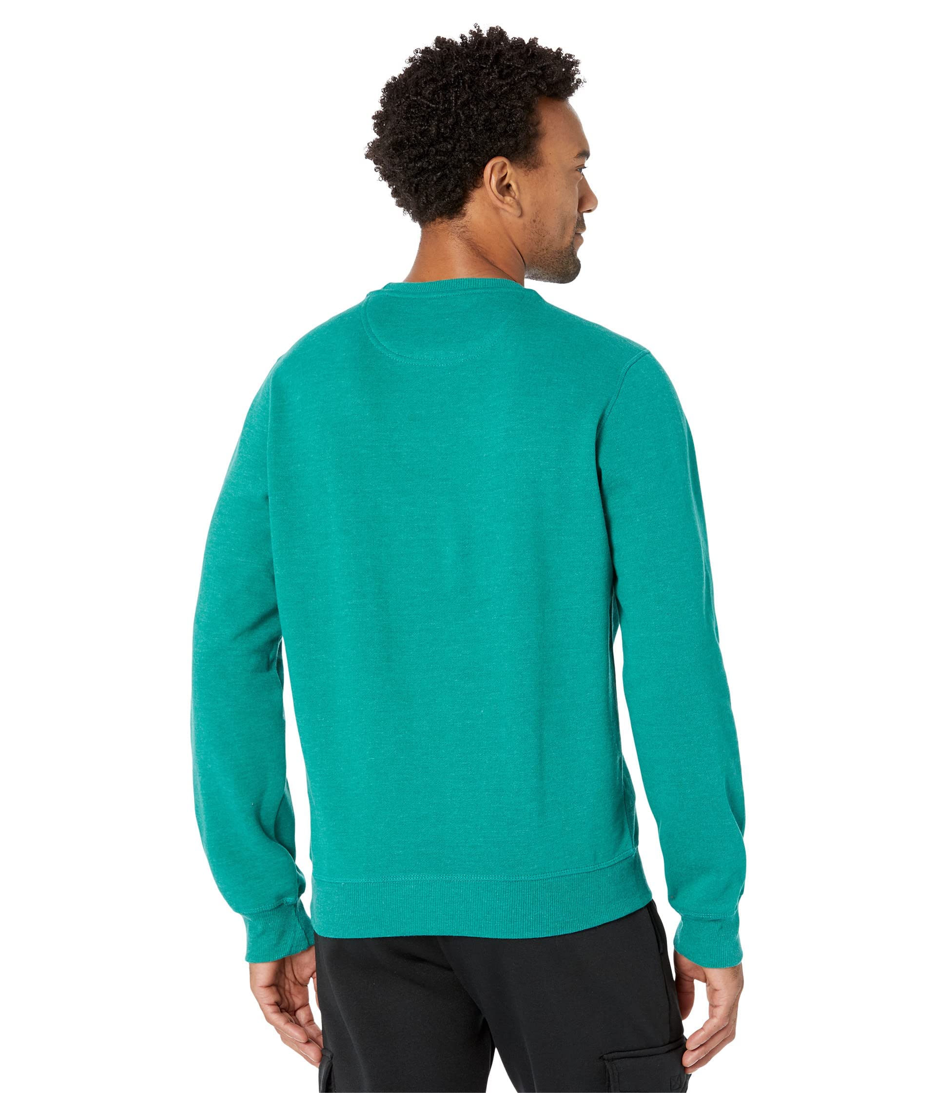 U.S. POLO ASSN. Men's Fleece Crewneck Long Sleeve Sweatshirt - Soft Casual Pullover for Winter & Outdoor Activities