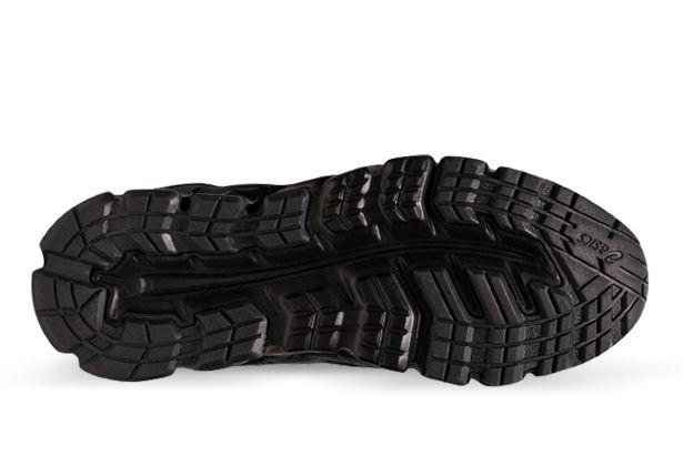 ASICS KIDS GEL-QUANTUM 90 Triple Black Running Shoes - Lightweight & Cushioned for Boys & Girls - Perfect for School, Sports & Daily Activities