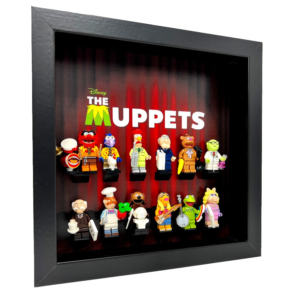 Lego® The Muppets Minifigures Display Frame - Collectible Minifigure Showcase for Home Decor & Office Display