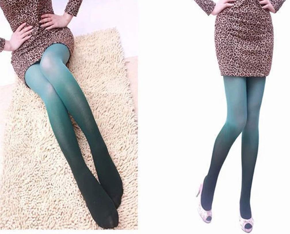 Sexy Sheer Ombre Christmas Stockings for Women - High Waist Pantyhose & Leggings - Perfect for Holiday Parties, Gift Exchanges & Festive Outfits