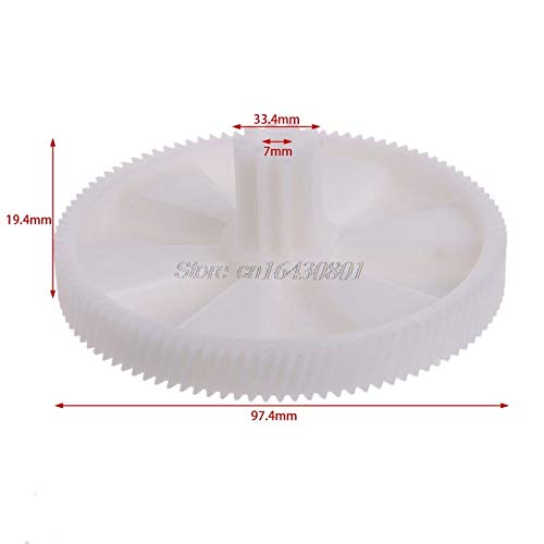 Replacement Plastic Gear for Kenwood MG300 MG400 MG450 MG500 PG500 PG510 PG520 G08 Meat Grinder Parts - Compatible with KitchenAid Stand Mixer Attachments, Perfect for Home Meat Processing & Sausage Making