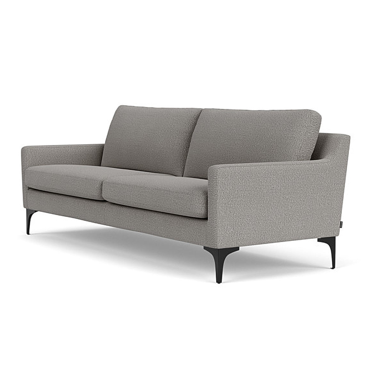 Astha Boucle 3 Seater Sofa - Modern Upholstered Couch with Soft Fabric for Living Room, Lounge & Office | Comfortable Sectional Sofa for Home Decor