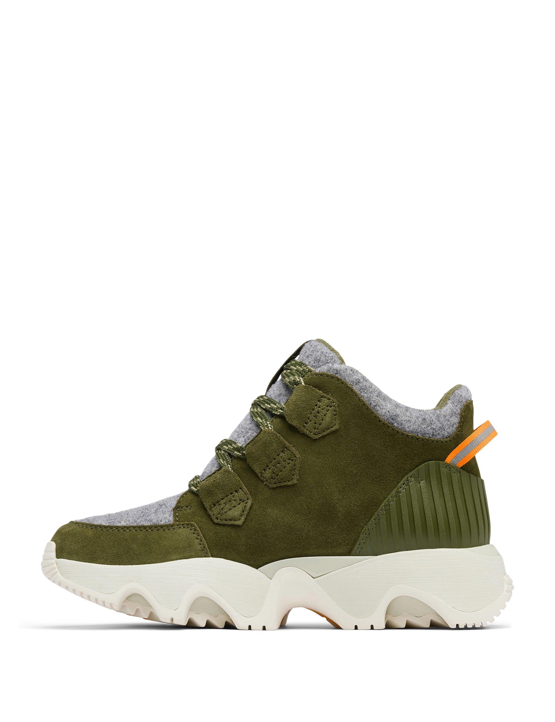 Kinetic Impact Caribou Plus Waterproof Sneaker Boots for Men & Women - Utility Green/Light Aloe - Hiking, Outdoor, Winter & Work Boots for All Terrain