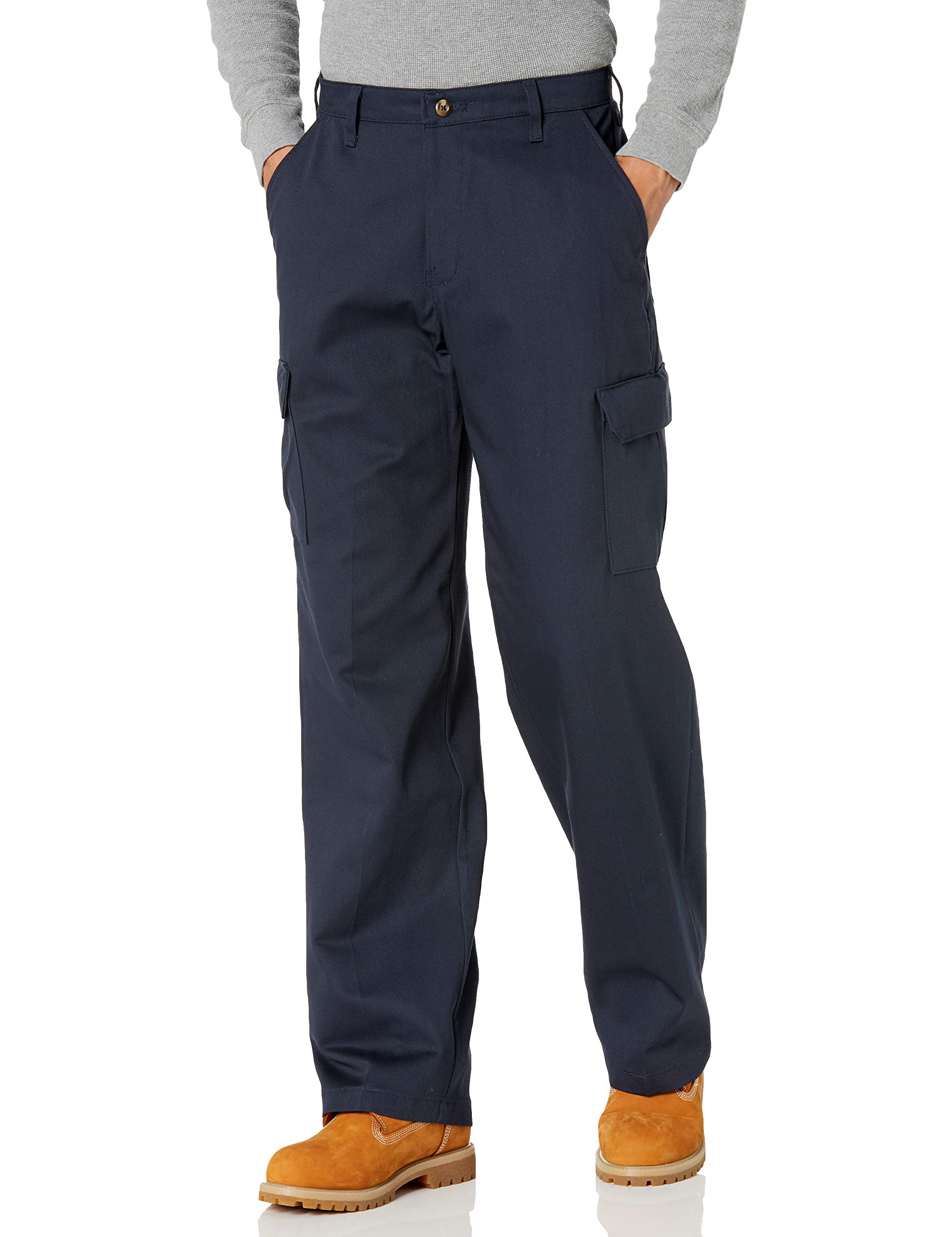 Red Kap Men's Cotton Cargo Pants - Durable Work Pants with Multiple Pockets for Construction, Landscaping & Outdoor Activities
