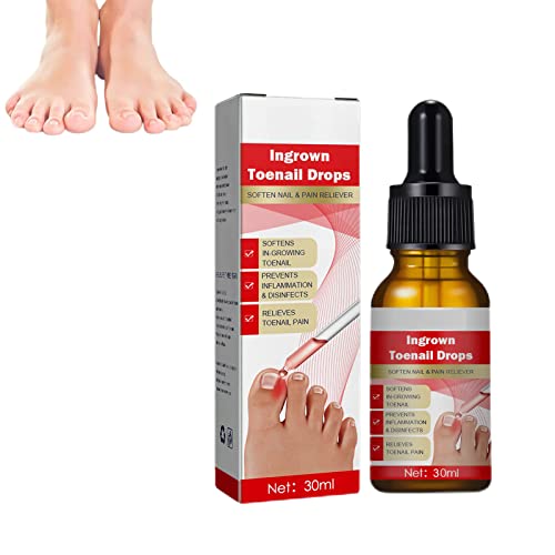 PWRF Ingrown Toenail Treatment Drops - 30ml/60ml/90ml Toenail Correction Oil for Pain Relief & Nail Growth | Fast-Acting Solution for Ingrown Nails, Fungus Prevention & Healthy Toenail Care | Perfect for Athletes, Runners & Daily Foot Comfort