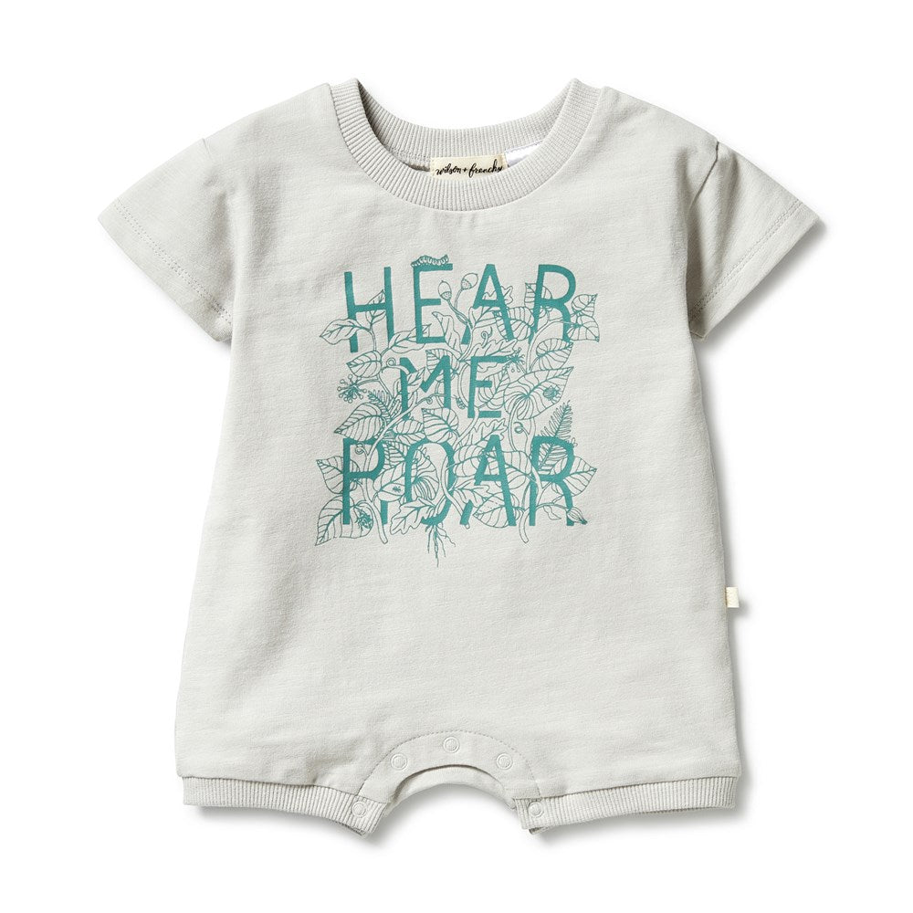 Organic Baby Growsuit - 100% Cotton Soft & Breathable One-Piece Outfit for Newborns & Infants - Perfect for Playtime, Sleep & Everyday Comfort