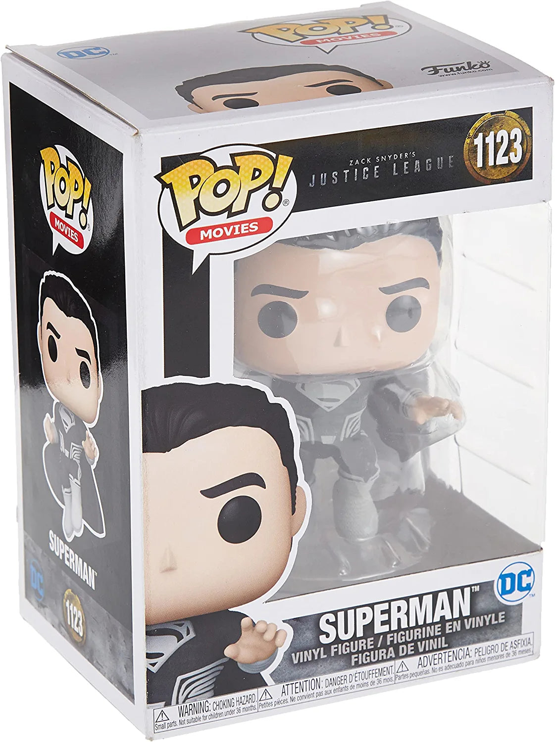 DC Comics Justice League Snyder Cut Superman #1123 Action Figure - Collectible Movie Merchandise for Fans & Display Scenes