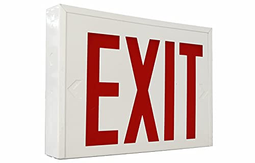 New York City Exit Sign - Durable & Compliant Emergency Exit Sign for Buildings, Offices & Public Spaces - Meets OSHA & NFPA Safety Standards
