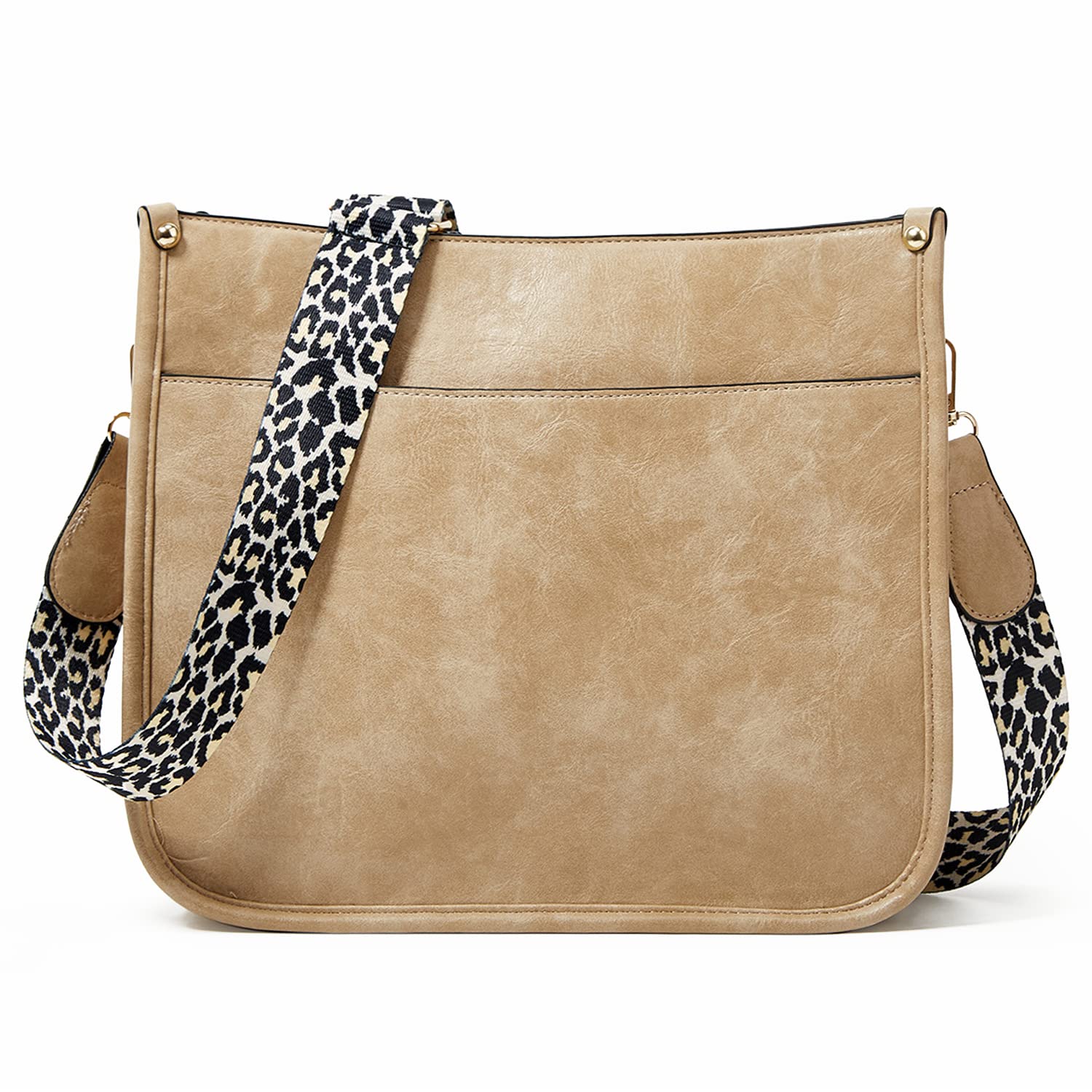 Vegan Leather Crossbody Bag for Women - Work, Travel & Shopping