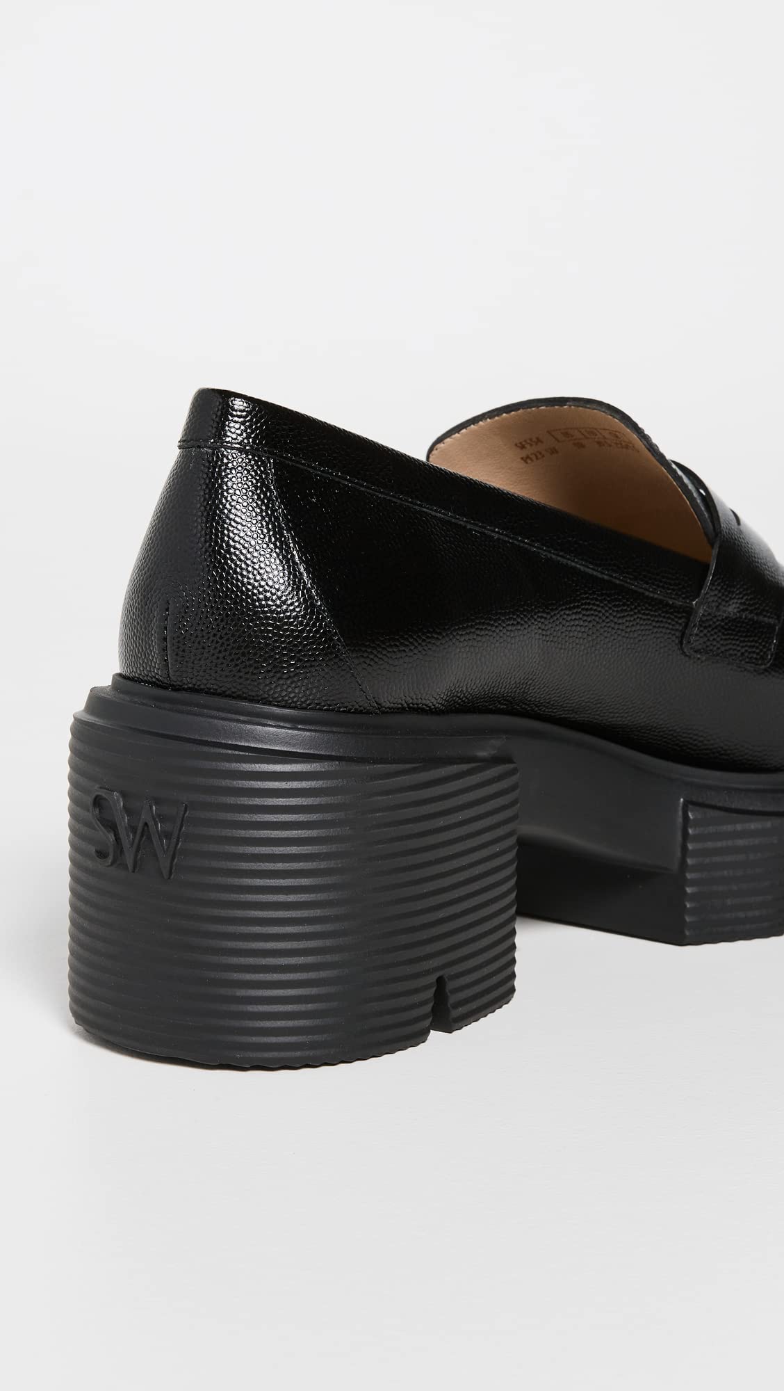 Stuart Weitzman Women's Soho Loafers - Comfortable Leather Slip-On Shoes for Work, Office & Casual Wear | Stylish & Durable Women's Loafers for Everyday Use
