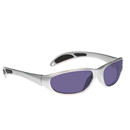 Polycarbonate Sodium Flare Safety Glasses - Gray Maxx Wrap Frame for Glassworking & Welding Protection - Ideal for Lab Work, Metal Fabrication & DIY Projects