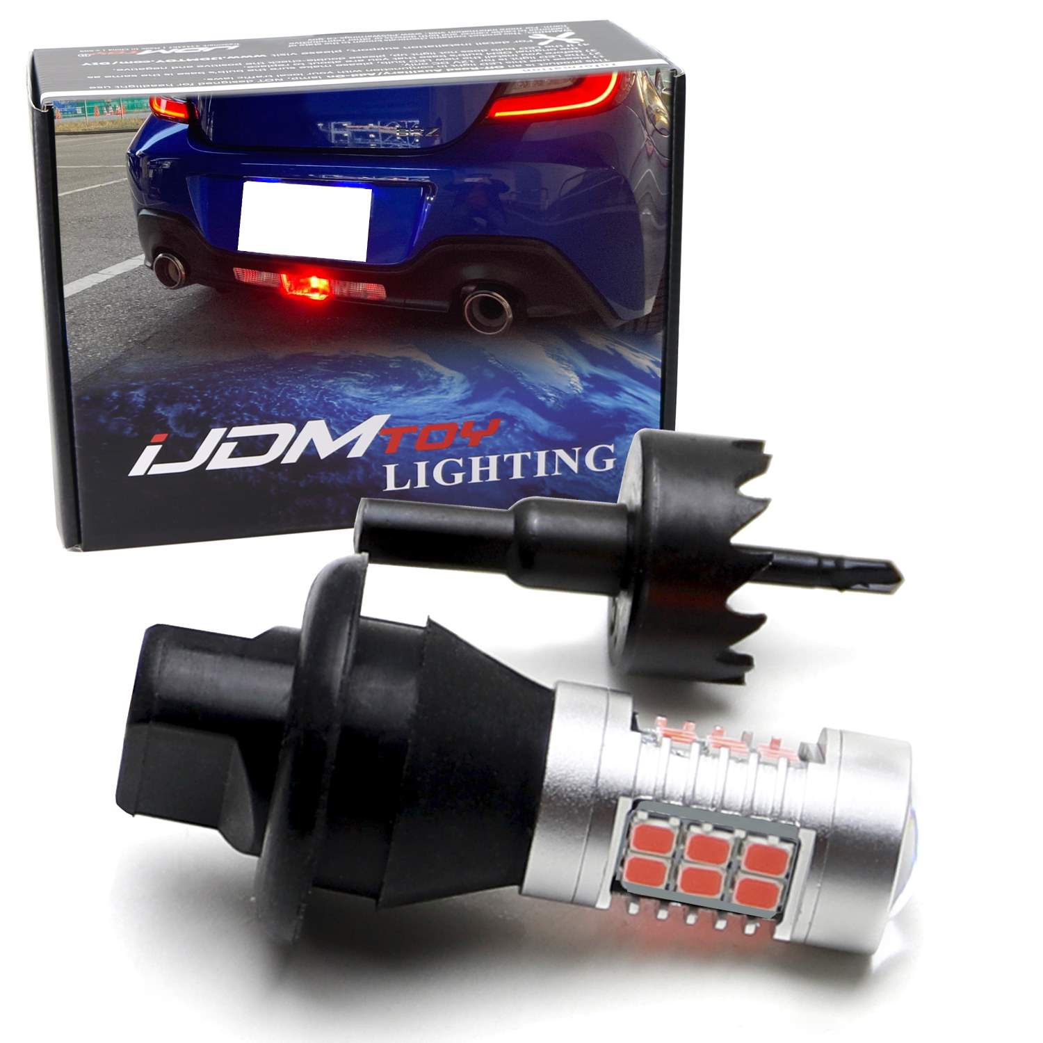 Full LED Rear Fog Light Retrofit DIY Kit - Compatible with Nissan 370Z, Toyota 86, Scion FRS, Subaru BRZ, Fiat 124 Spider & More | Easy Installation for Enhanced Night Driving Safety