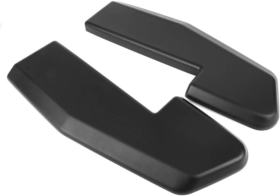 Universal V1 Style Rear Bumper Lip Splitters - 2PCs Set for Car Body Protection & Styling - Perfect for Sports Cars, Sedans & Custom Vehicles