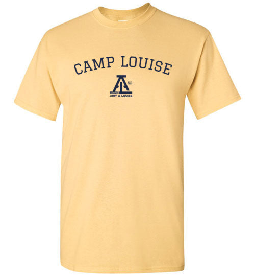 Louise Collegiate Short Sleeve T-Shirt for Adults - Comfortable Cotton Tee for Casual Wear, School Spirit & Everyday Outfits