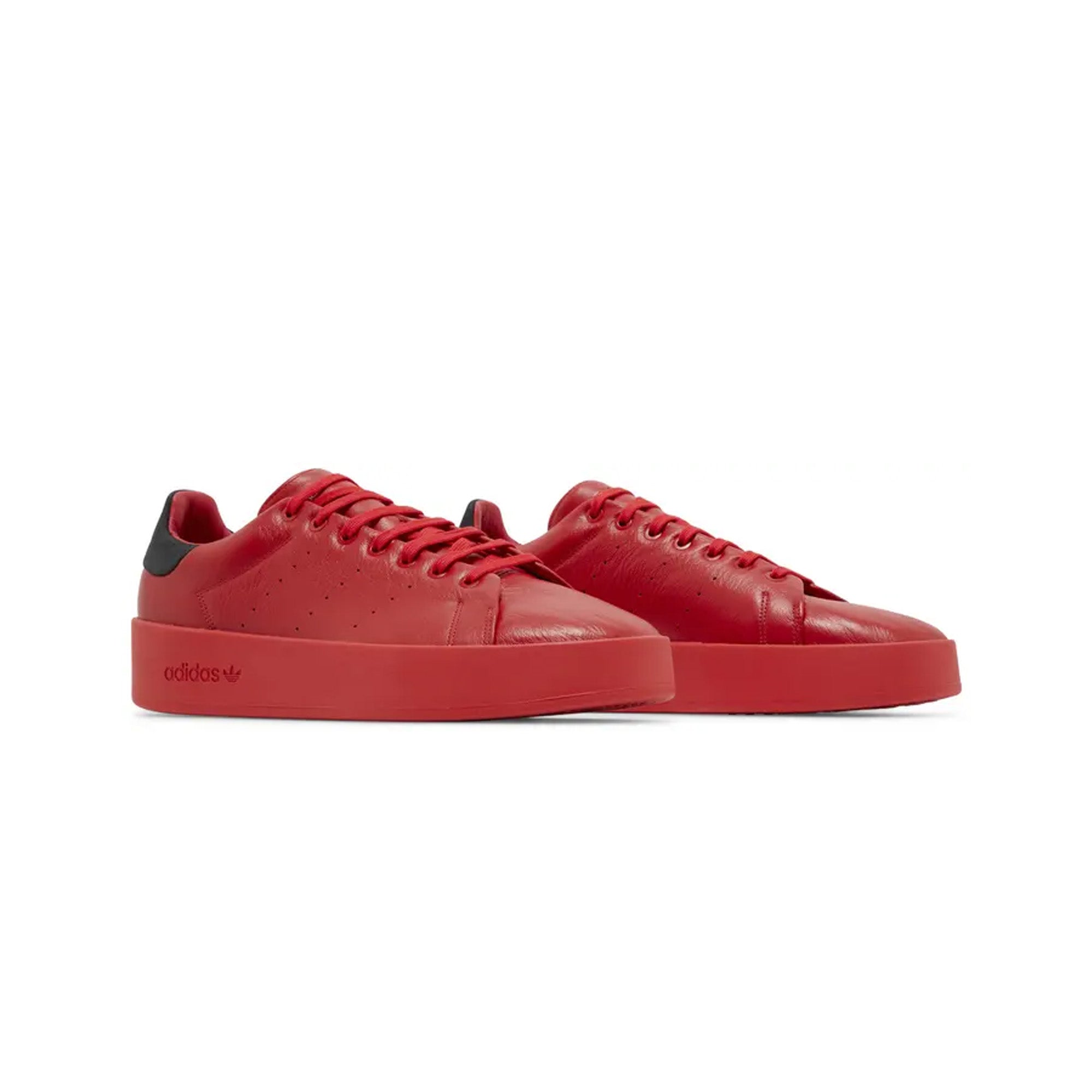 Adidas Stan Smith x Pharrell Williams Sneakers - Red Colorway (New) | Men's Casual Shoes for Everyday Wear & Street Style