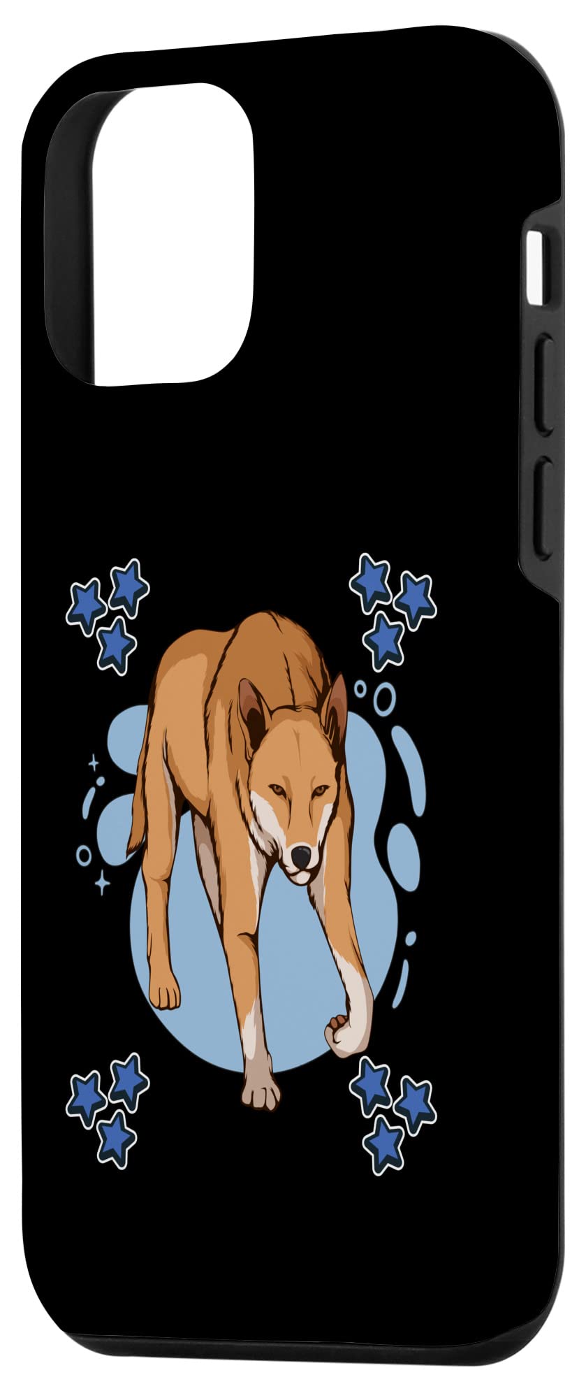 iPhone 12 Mini Case - Dingo Blue Dog Design Protective Phone Cover | Perfect for Pet Lovers, Outdoor Adventures & Everyday Use