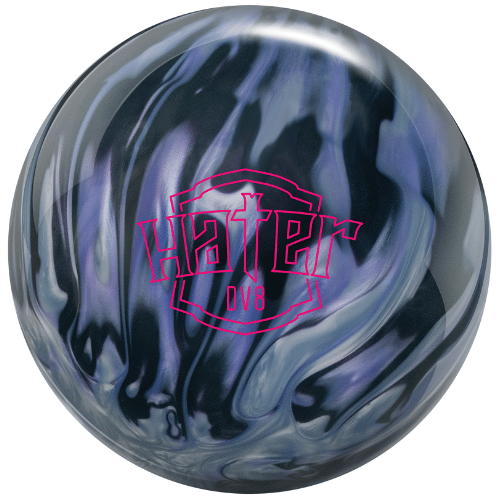 DV8 Hater Pearl Bowling Ball - High Performance Reactive Resin for Hook & Strike - Perfect for League Play & Tournament Competition