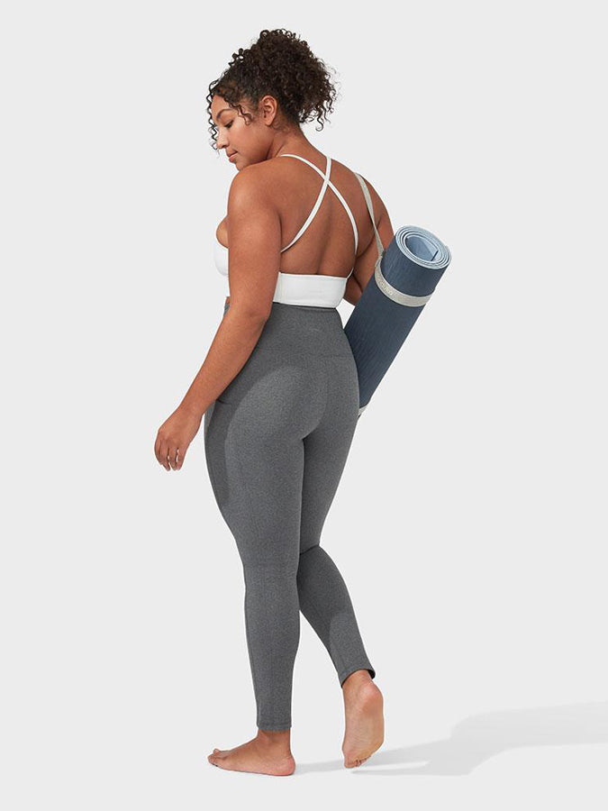 Manduka Renew High Rise Women's Yoga Leggings - Breathable Workout Pants for Pilates, Running & Gym - Premium Comfort & Performance Activewear