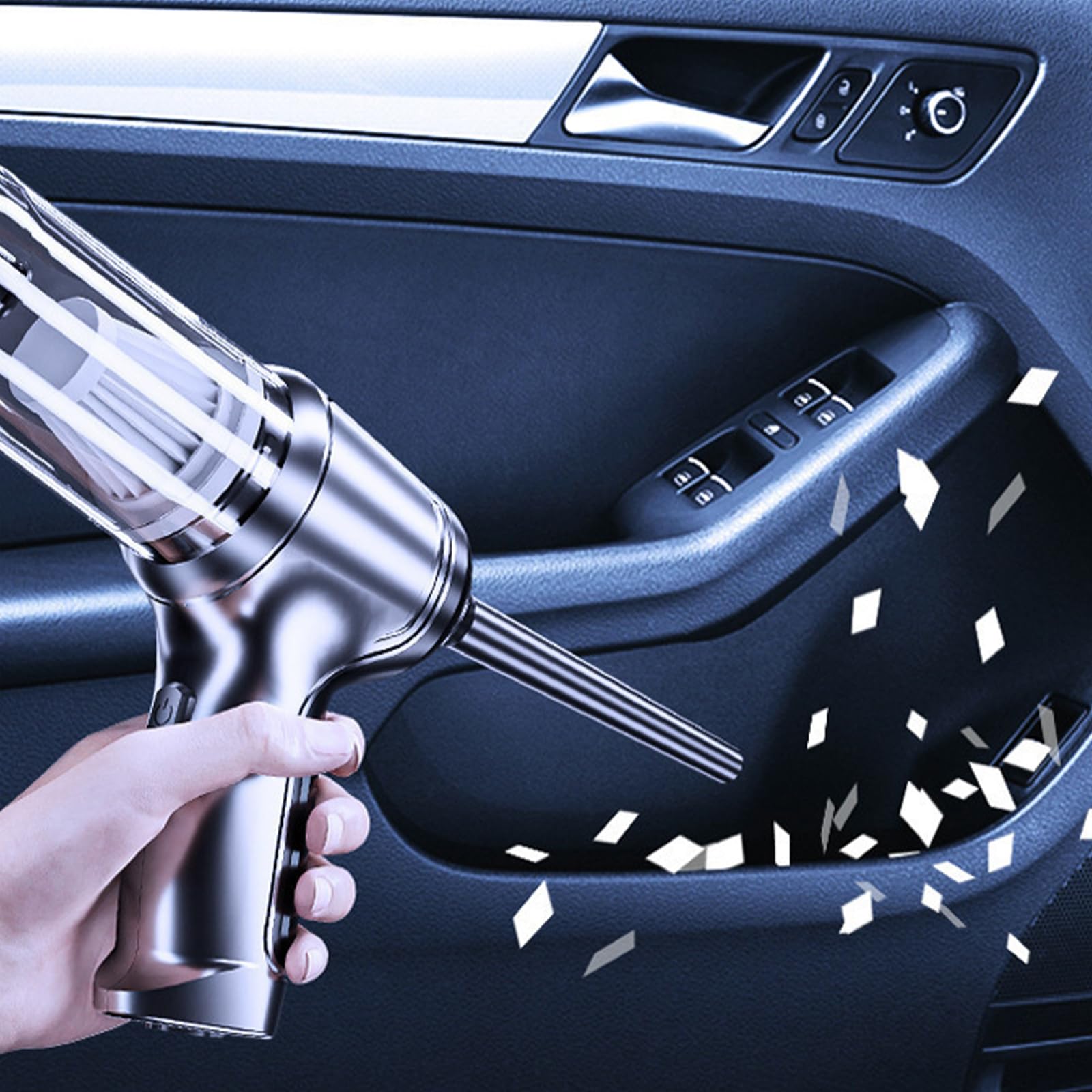 Airifled Pro V2 Car Vacuum 19000Pa - Powerful Portable Air Blower for Home & Office Cleaning