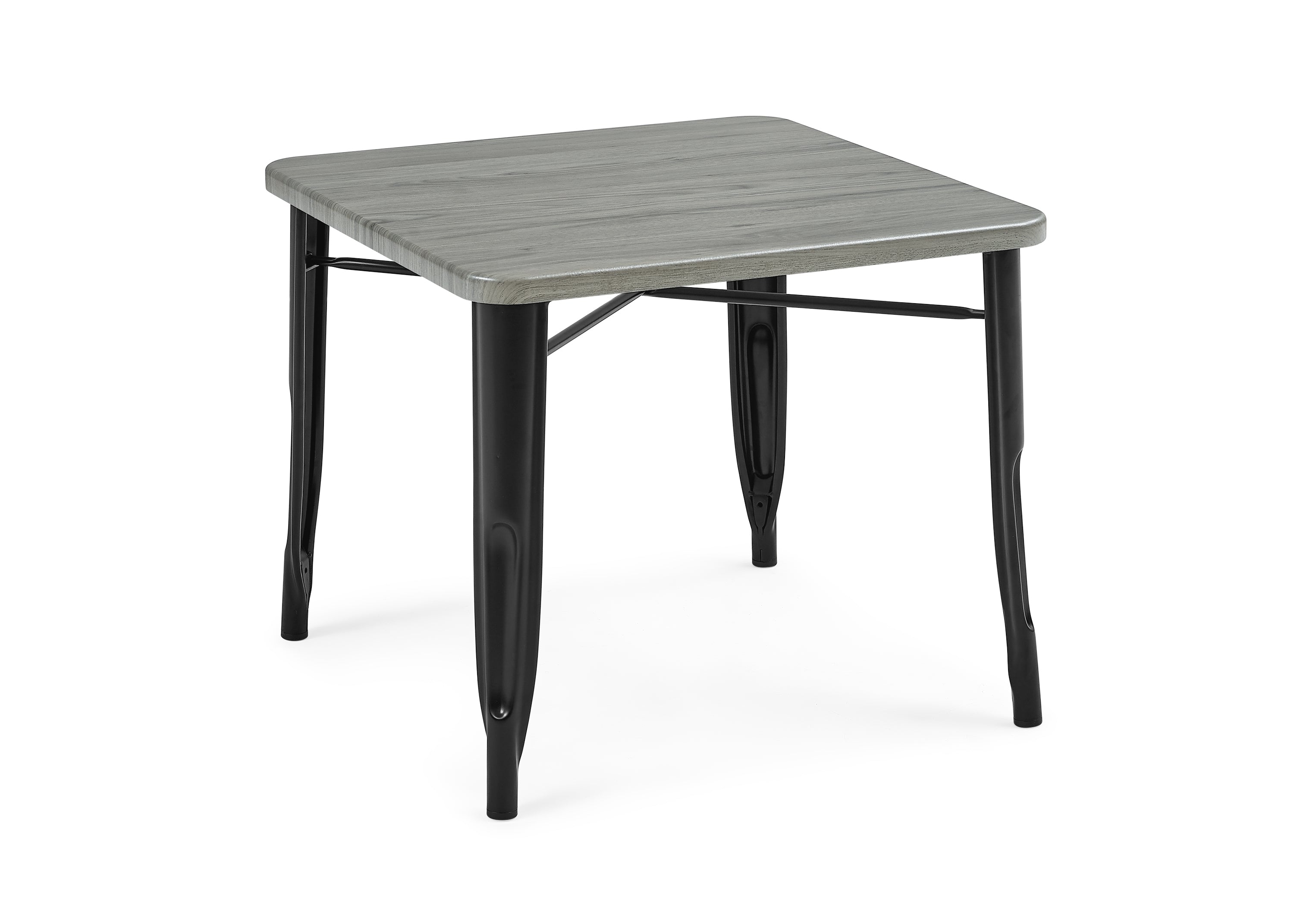 Modern Bistro Table and 4 Chairs Set - Outdoor/Indoor Patio Dining Furniture for Garden, Balcony, and Small Spaces