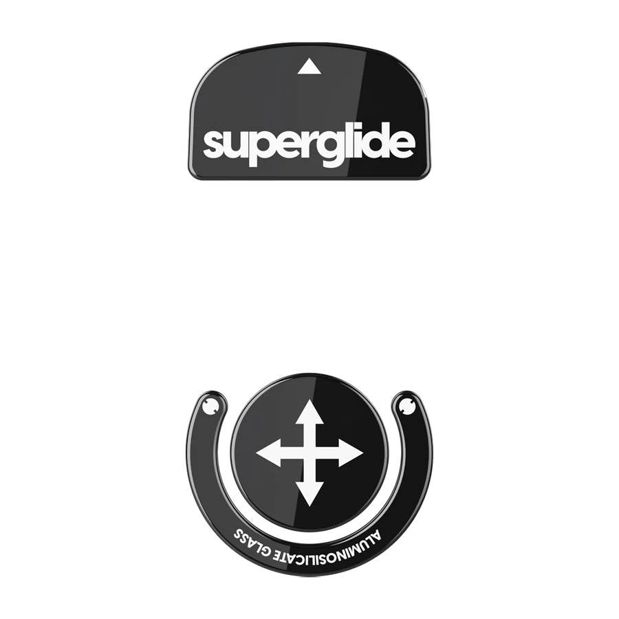 Pulsar Superglide Glass Mouse Skates for Logitech G Pro X Superlight - Ultra Smooth Gaming Mouse Feet for Esports & FPS Gaming - Perfect for Competitive Gaming & Precision Tracking