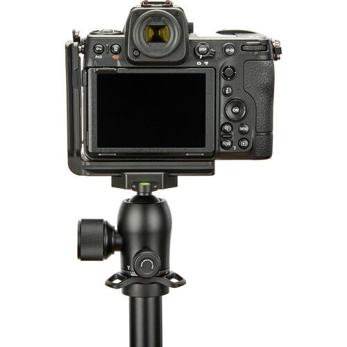 3 Legged Thing Zooey QD L Bracket for Nikon Z8 (Darkness) - Quick Release Camera Mount for Nikon Z8 DSLR - Perfect for Landscape, Portrait & Studio Photography