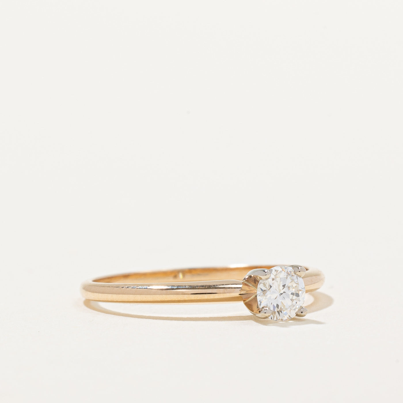14k Diamond Engagement Ring - 0.29ct VS1 G Color, Size 6.25 | 100 Ways | Perfect for Proposals, Anniversaries & Romantic Gifts