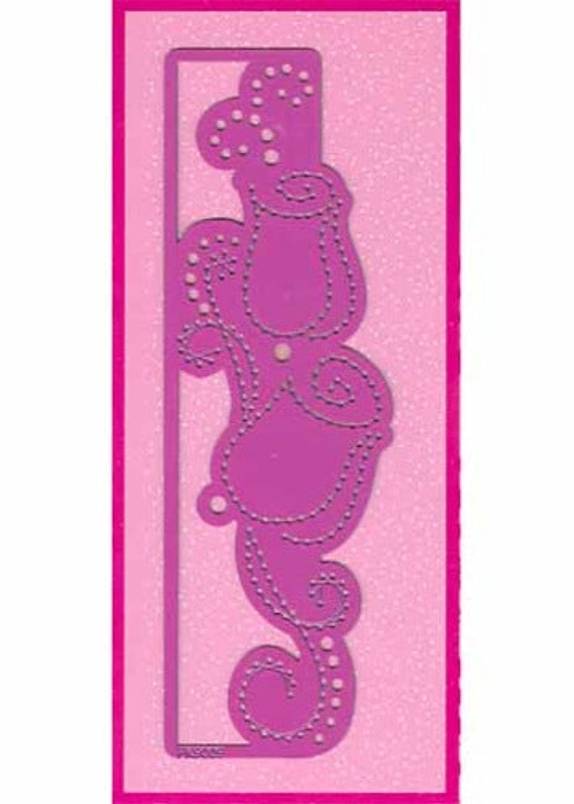Ecstasy Crafts Pink Rose Stencils for DIY Home Decor, Scrapbooking & Craft Projects - Reusable Painting Templates