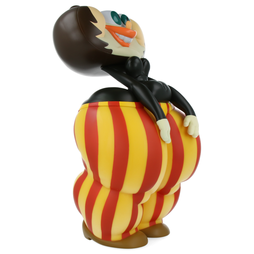 Dave Cooper Mimi Wobbly Stripey - Unique Handmade Art Toy for Collectors | Perfect for Home Decor, Office Display & Gift Giving
