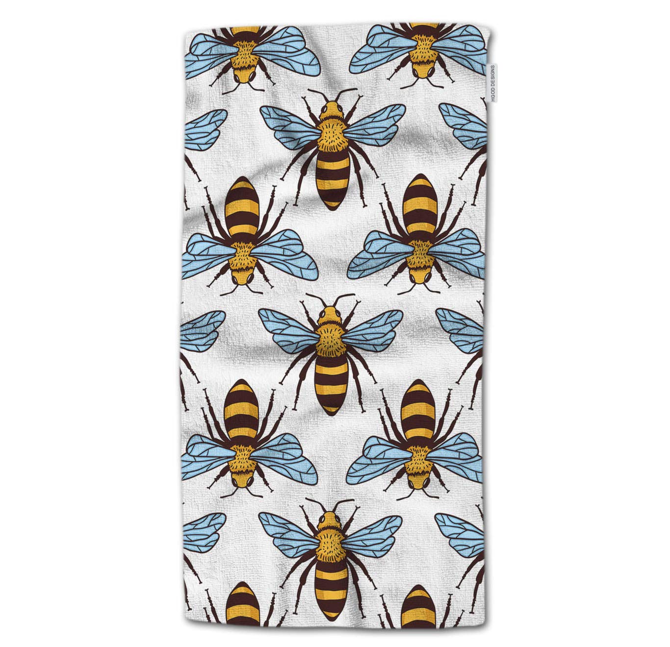 Premium Bee Pattern Bath Towel - 64