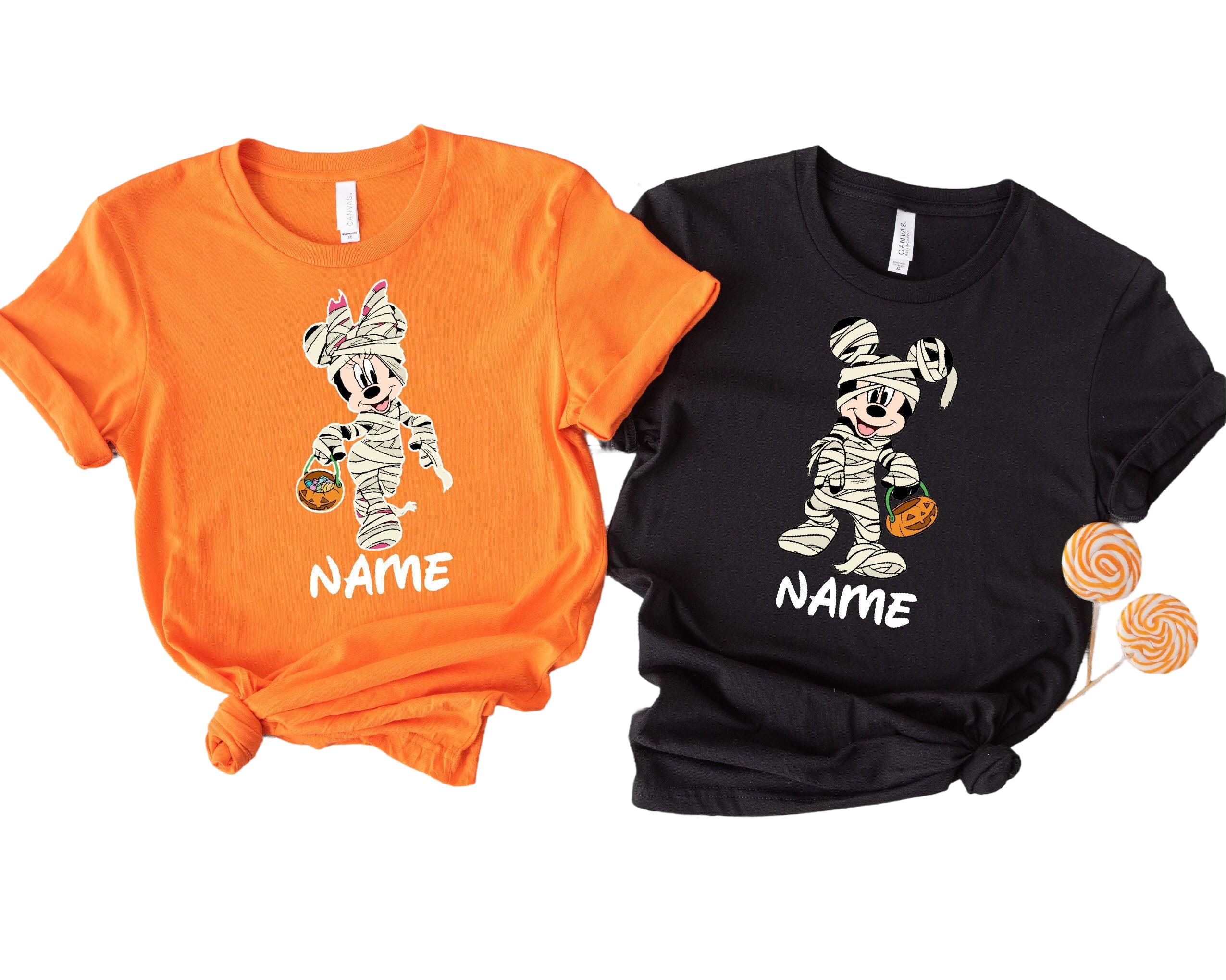 **Custom Halloween Matching Family Shirts - Personalized Mummy & Name Designs for Halloween Parties, Trips & Spooky Season Fun**    **Optimized for SEO & Scenarios:**   