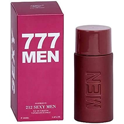 E&B Men's Cologne - 777 MEN Fragrance Inspired by 2112 CH - 3.4 oz (100 ml) for Men - Long Lasting Luxury Scent for Date Night, Office & Special Occasions
