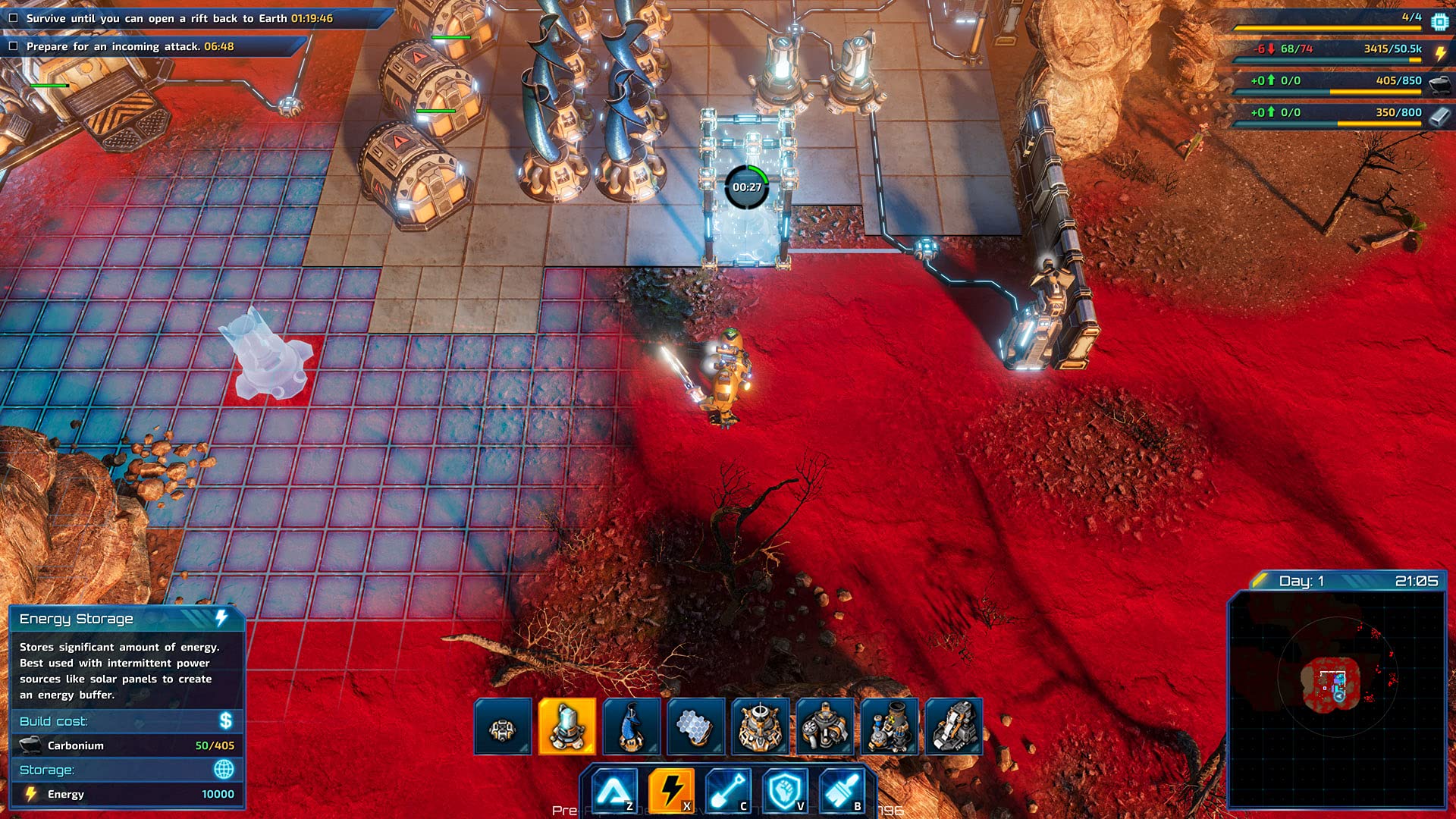 The Riftbreaker - Base Building Action RPG Game for PlayStation 5 | Sci-Fi Survival Strategy with Tower Defense Elements | Perfect for Fans of Exploration and Resource Management Games