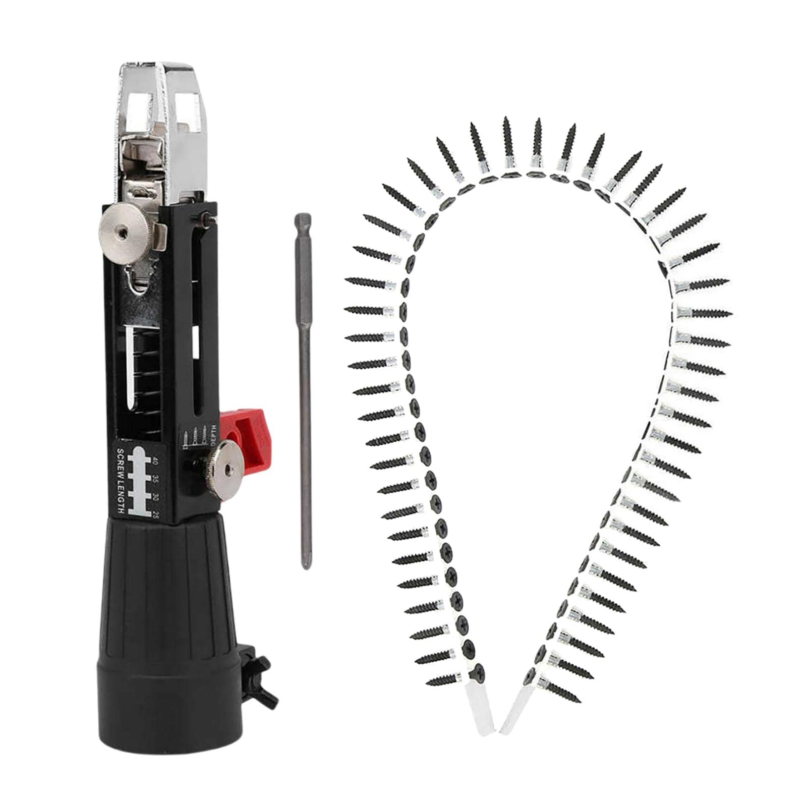 Electric Screwdriver Adapter for Woodworking - Converts Drill to Screwdriver Bit Holder - Power Drill Attachment for DIY Projects & Home Improvement