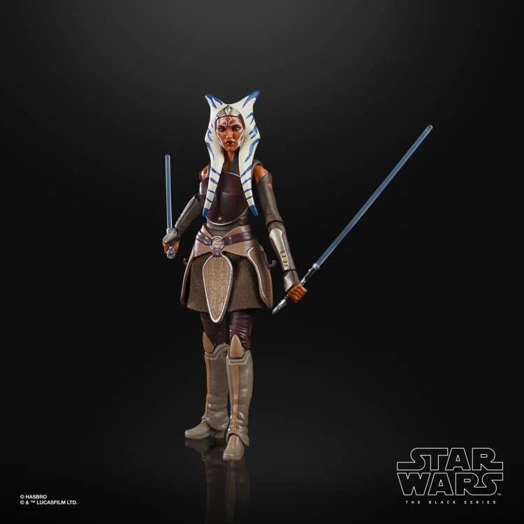 Star Wars The Black Series Ahsoka Tano (Rebels) Action Figure - Premium Collectible Toy for Fans, Gift for Star Wars Enthusiasts | Display, Cosplay, and Role-Playing Scenes
