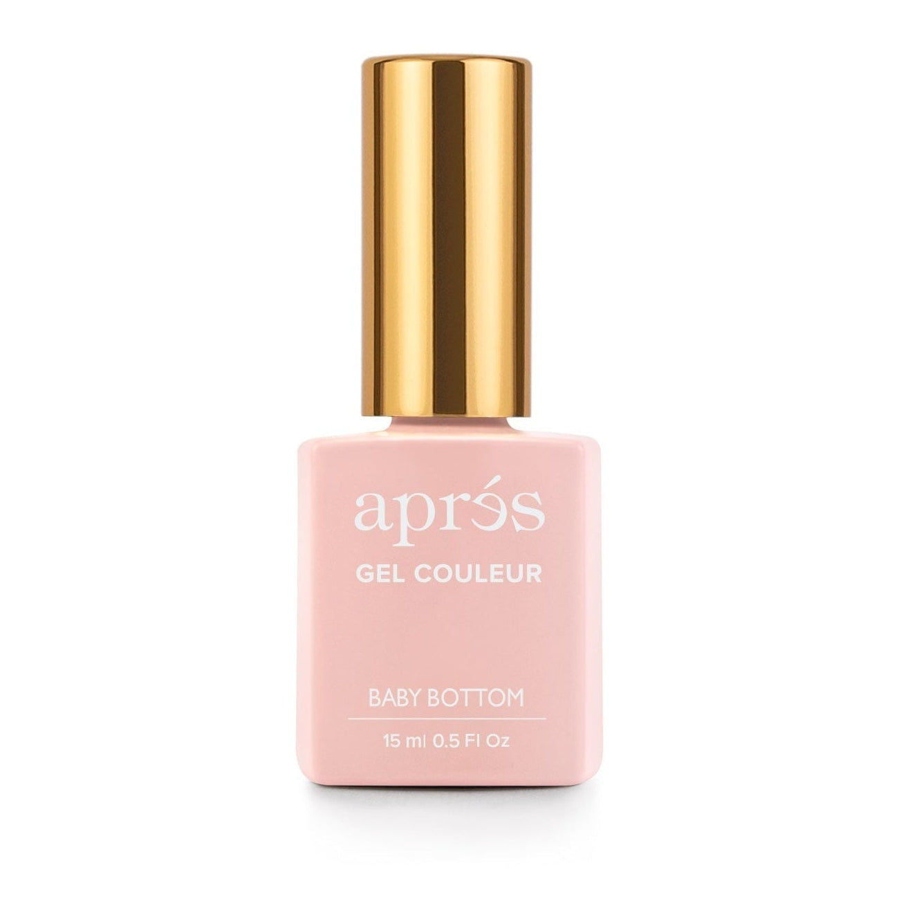 Apres Gel Nail Polish - Baby Bottom Pink Soak Off UV LED Gel Color for Manicure & Pedicure | Salon Quality Long Lasting Nail Art Design at Home