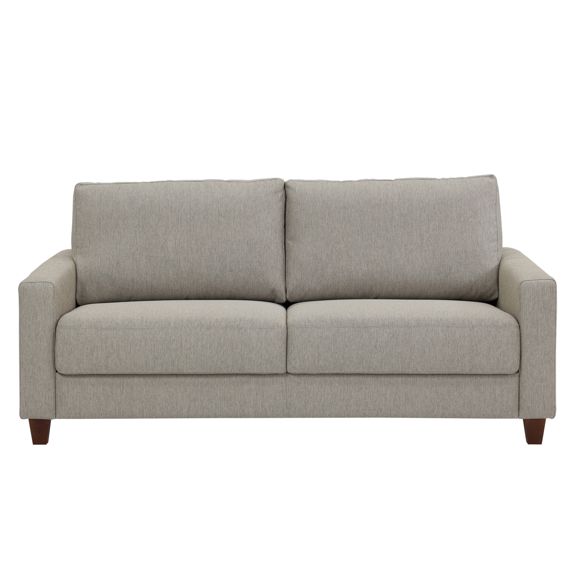 Nico Sleeper Loveseat - Convertible Sofa Bed with Storage | Comfortable Small Space Furniture for Living Room, Guest Room & Studio Apartments