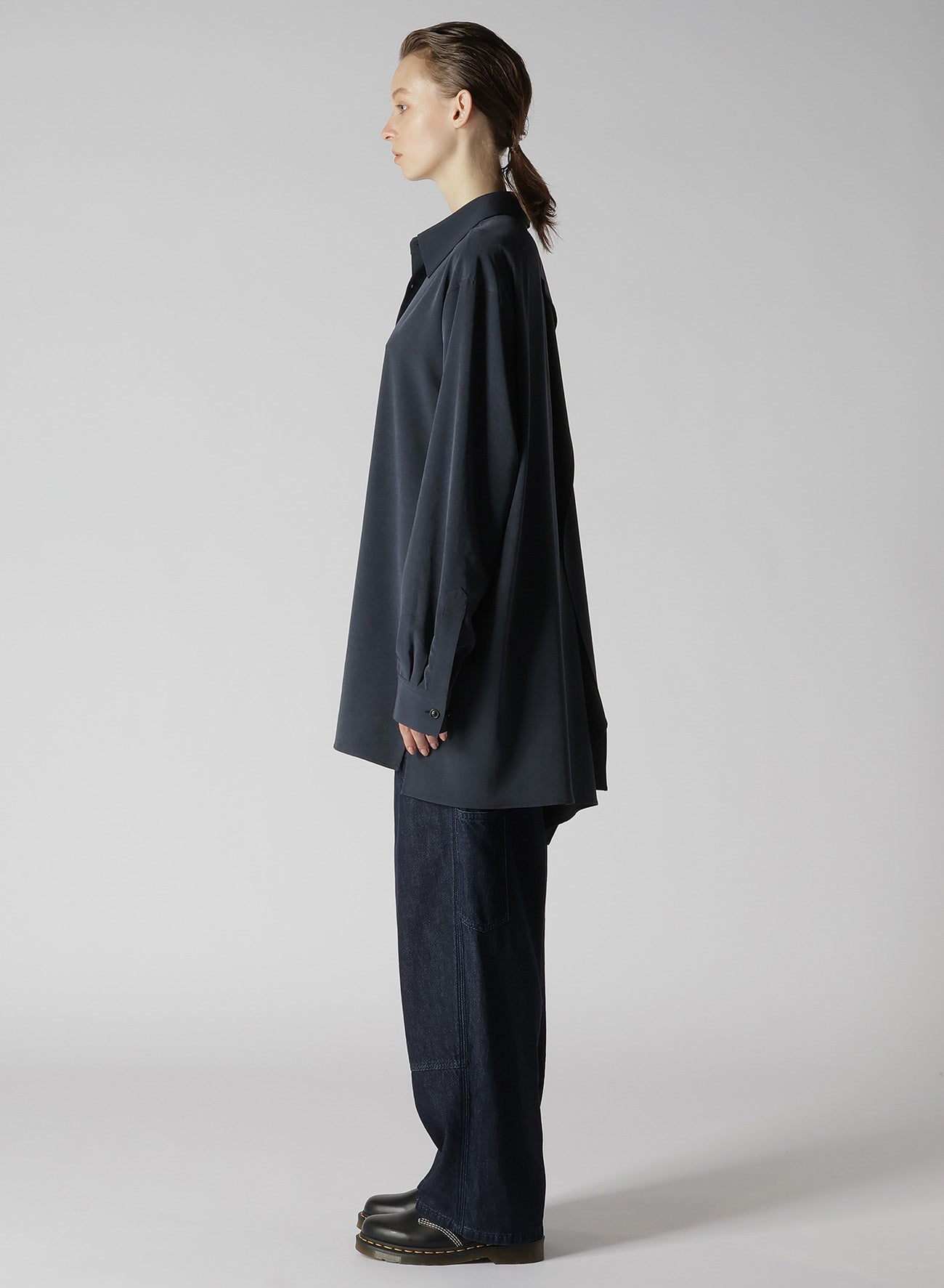 Elegant Crepe de Chine Back Flap Blouse for Women | Lightweight & Flowy Top | Perfect for Office, Party & Casual Wear