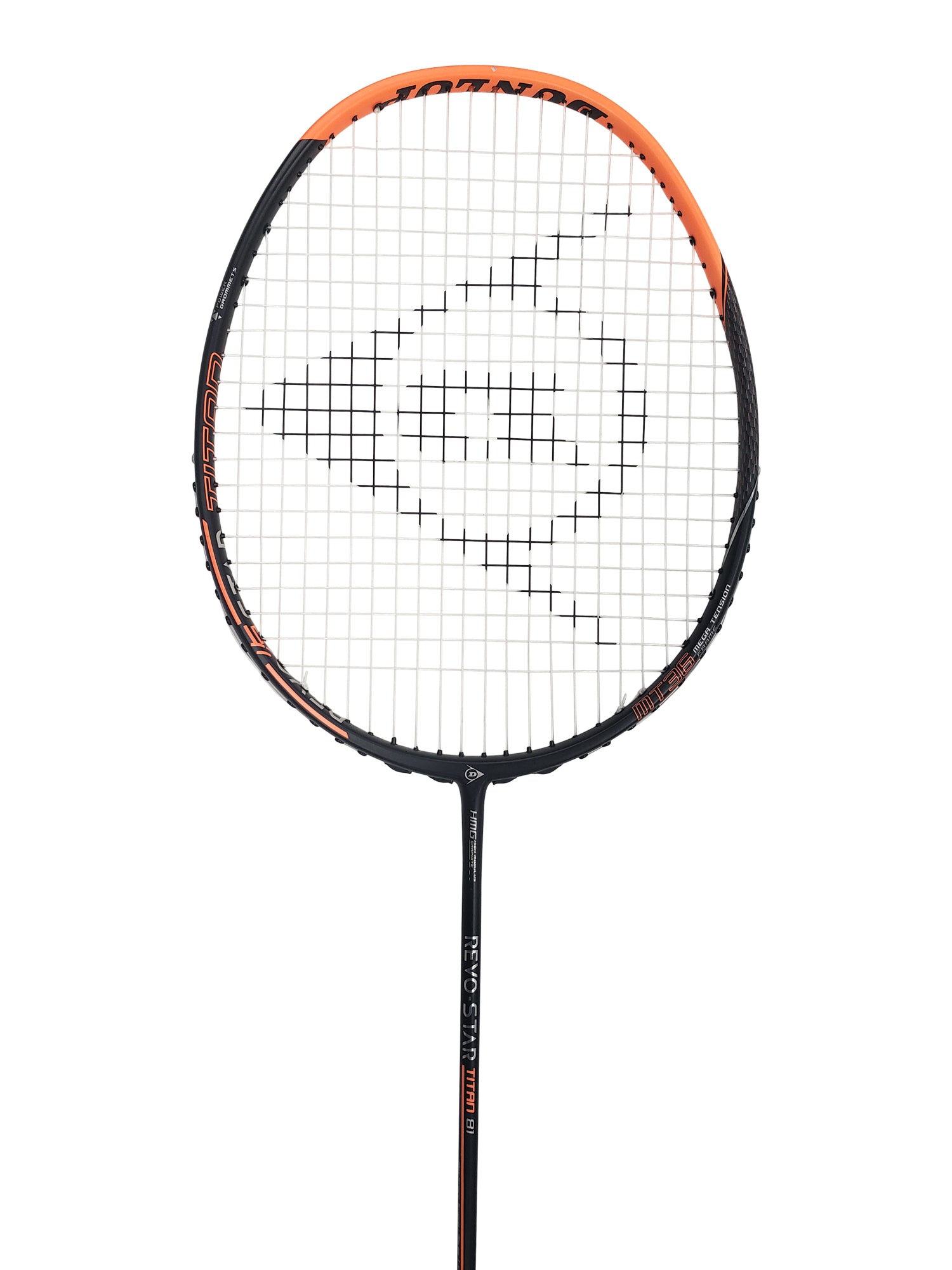 Dunlop Revo Star Titan 81 Badminton Racket - Professional Carbon Fiber Shuttlecock Racket for Advanced Players - Perfect for Tournaments & Training Sessions