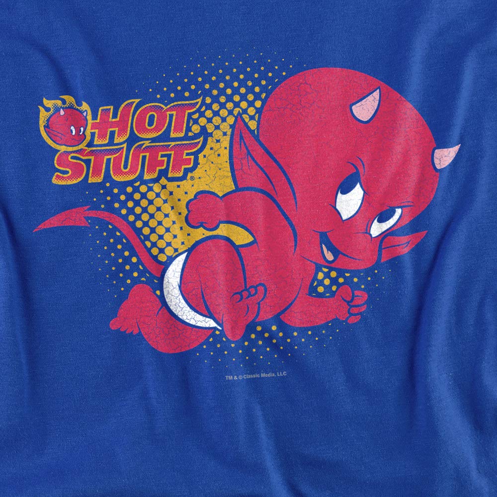 Hot Stuff Little Devil Unisex Adult T-Shirt | Cool Graphic Tee for Men & Women | Perfect for Halloween, Parties & Casual Wear