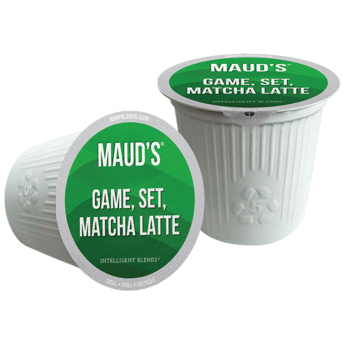 Organic Matcha Tea Latte Pods by Maud's - Premium Japanese Green Tea Powder for Keurig & Nespresso - Perfect for Breakfast, Office & Relaxation at Home