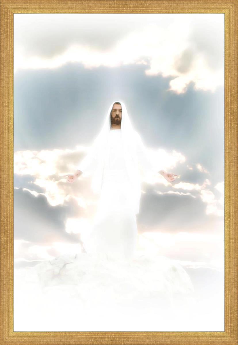 Behold My Beloved Son, Hear Him - Inspirational Christian Wall Art for Home & Church Decor - Perfect for Living Rooms, Bedrooms & Worship Spaces