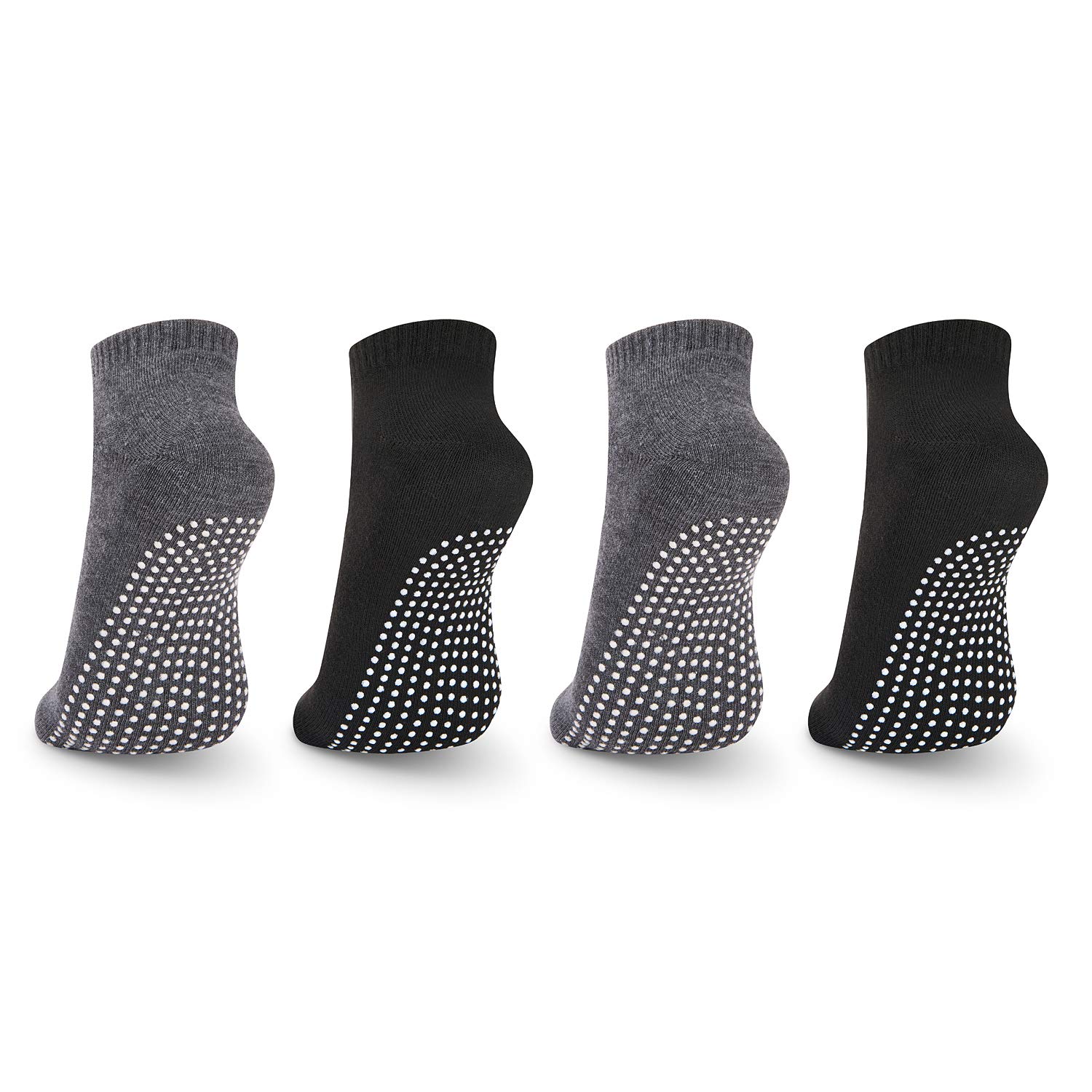 Non-Slip Grip Socks for Yoga, Pilates & Hospital Use - Anti-Skid Unisex Socks for Men & Women - Perfect for Workout, Nursing & Home Safety